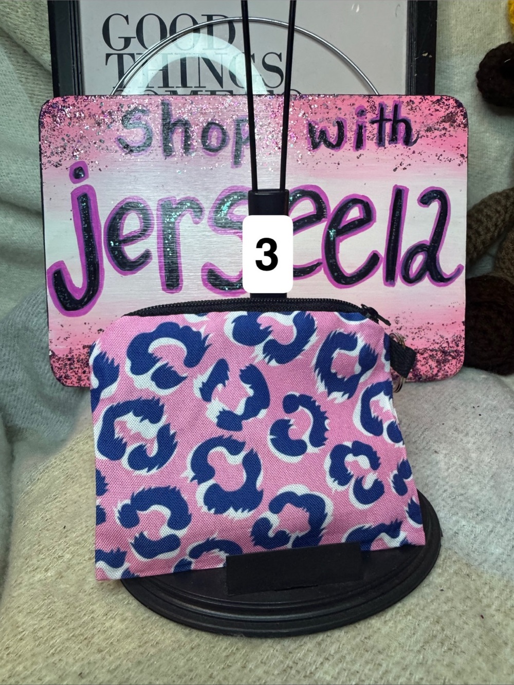 Leopard Print Coin Pouch - - Picture 3 of 10